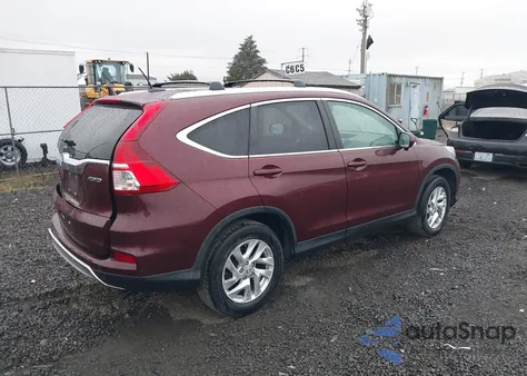 2015 Honda Cr-V Ex-L из США, поврежденный, VIN 5J6RM4H77FL053218
